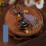 Chinese Brocade Fragrance Pouch – Elegant Hanging Charm with Tassel - Image 7