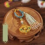 Chinese Brocade Fragrance Pouch – Elegant Hanging Charm with Tassel - Image 8