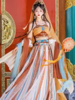 Dunhuang Hanfu Dress Goddess Dance Performance Costume - Image 2
