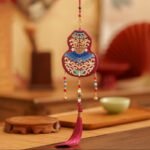 Double-Sided Embroidered Chinese Sachet Bag – Five Blessings Hanging Gift - Image 6