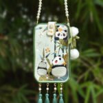 Antique Embroidered Hanfu Bags For Phones Cute Wallet