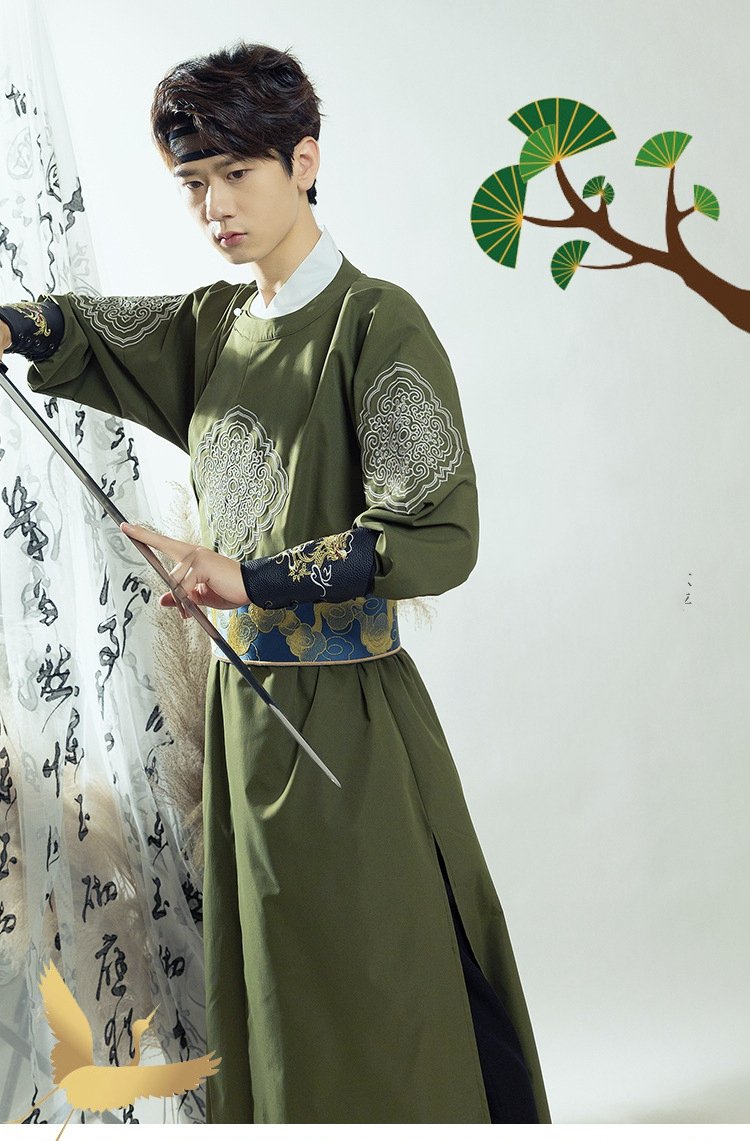 Embroidered Hanfu Man