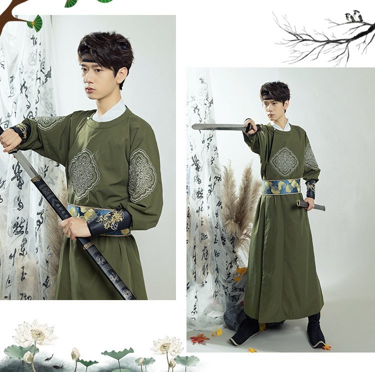 Embroidered Hanfu Man