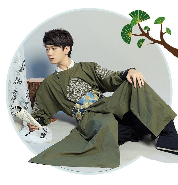 Embroidered Hanfu Man