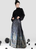 Embroidered Mamian Skirt for Women Ming Style Hanfu Skirt - Image 4