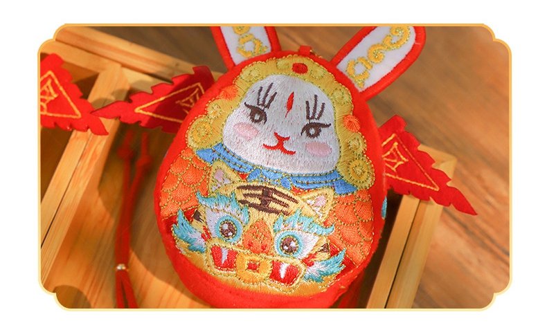 3D Rabbit Sachet Packet