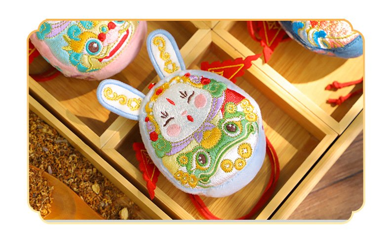 3D Rabbit Sachet Packet