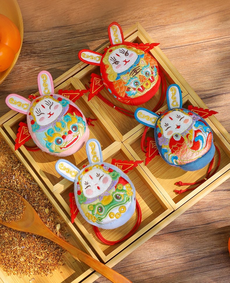 3D Rabbit Sachet Packet
