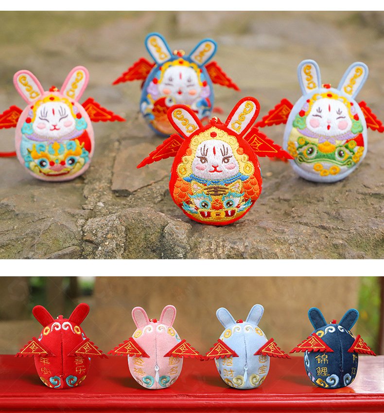 3D Rabbit Sachet Packet
