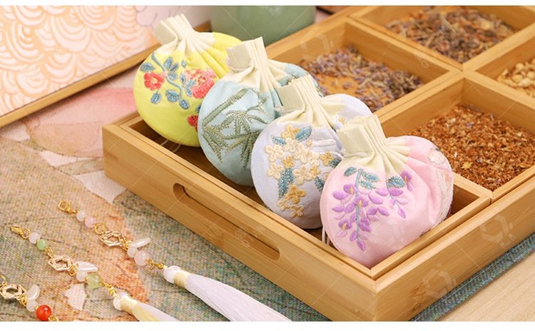 Ancient Style Embroidered Sachets