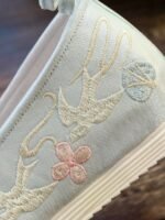 Embroidered Mary Jane Shoes Chinese Hanfu Floral Flats - Image 4