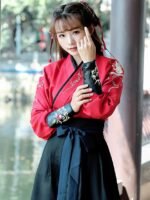 Chinese Clothing Accessories Embroidery Bracers