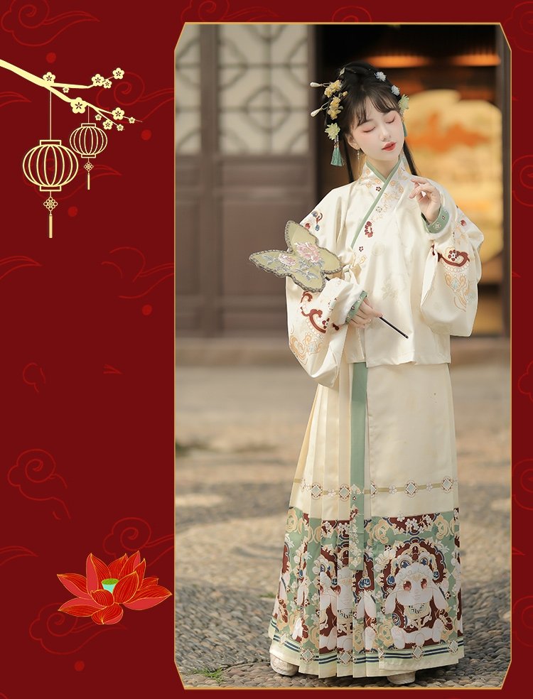 Embroidery Christmas Hanfu