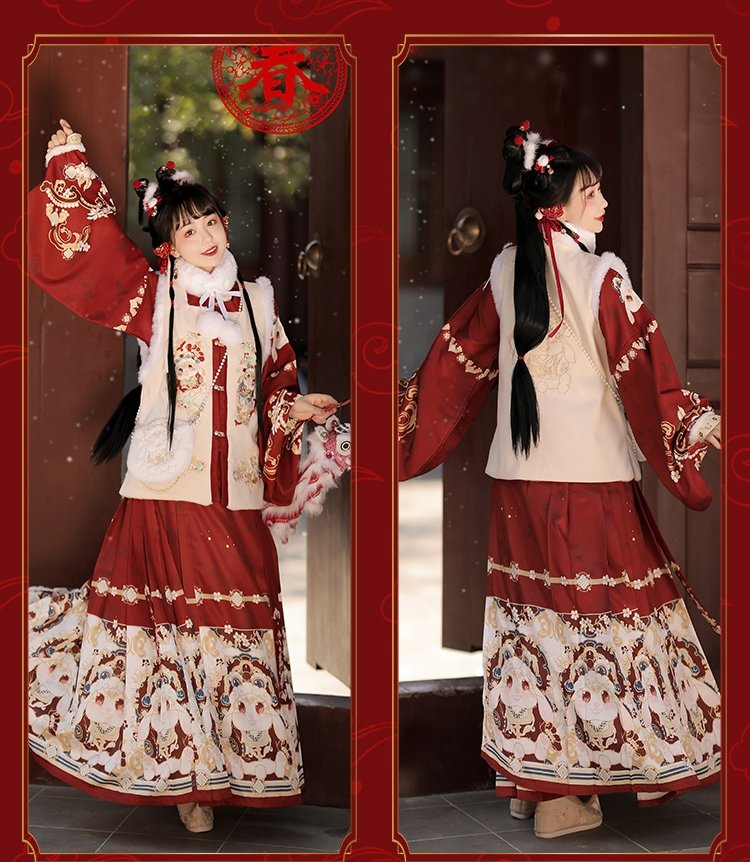 Embroidery Christmas Hanfu