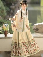Embroidery Christmas Hanfu Women’s New Year Dress Winter - Image 4