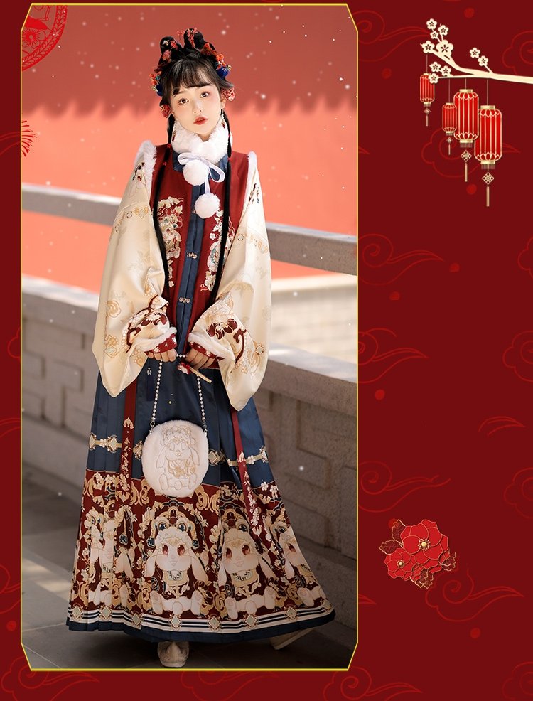 Embroidery Christmas Hanfu