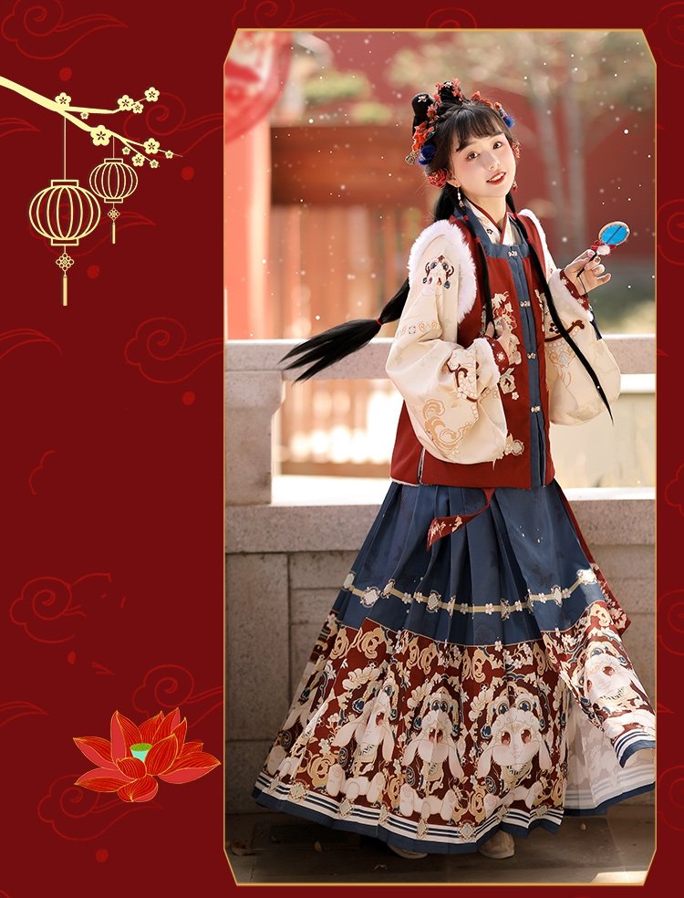 Embroidery Christmas Hanfu
