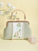 Double Sided Embroidery Tote Bag Fashion Versatile Handbag