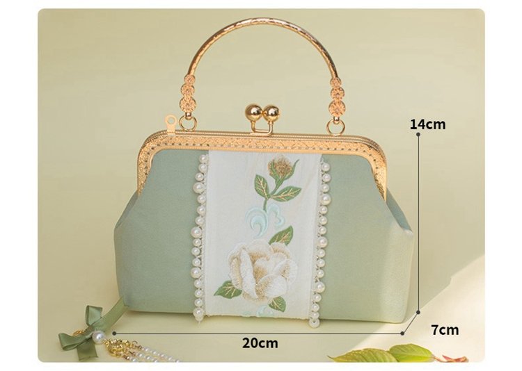 Double Sided Embroidery Tote Bag