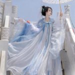 Ethereal Chinese Costume Tang Dynasty Fairy Hanfu Dress