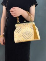 Ethnic Handbag Chinese Style Cheongsam Bag - Image 4