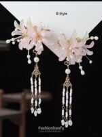 Fashion Hanfu Asian Hair Accessories Chinese Hanfu Hairpin Hair Crown Hair Clips - Image 2
