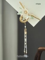 Fashion Hanfu Asian Hair Accessories Back of Head Hairpin Women