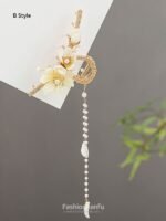 Fashion Hanfu Asian Hair Accessories Back of Head Hairpin Women - Image 2