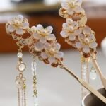 Fashion Hanfu Asian Hair Pins Handmade Original Retro Step Shaking