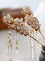 Fashion Hanfu Asian Hair Pins Handmade Original Retro Step Shaking - Image 3