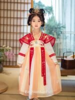 Fashion Hanfu Chinese Girl Clothes Embroidery Princess Cosplay Dress - Image 4