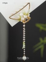 Fashion Hanfu Chinese Hair Clips Back of Head Clips Women