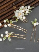 Fresh Hairpins Han Chinese Hair Clips Antique Jewelry Hair Accessories