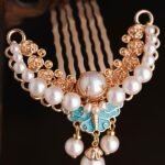 Handmade Chinese Hair Pins Classic Hair Ornaments With Butterfly