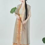 Fashion Hanfu Chinese Style Dress Long Modern Hanfu Dress Female