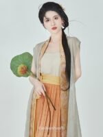 Fashion Hanfu Chinese Style Dress Long Modern Hanfu Dress Female - Image 4