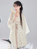 Fashion Hanfu Chinese Style Dresses Hanfu Style Embroidered Dress