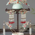 Fashion Hanfu Traditional Chinese Wedding Accessories Phoenix Hair Crown Hairpin