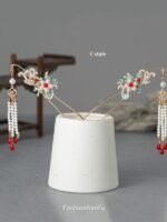 Fashion Hanfu Traditional Chinese Wedding Accessories Phoenix Hair Crown Hairpin - Image 4