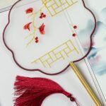 Chinese Embroidered Fan Round Fan Tuan Fan Hanfu Fans