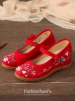 Fashion Hanfu National Style Embroidered Shoes Hanfu Shoes - Image 6