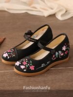 Fashion Hanfu National Style Embroidered Shoes Hanfu Shoes - Image 9