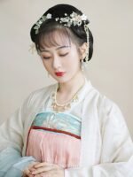 Fashion Hanfu Ancient Style Handmade Fairy Flower Hair Clips - Image 4