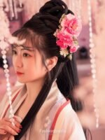 Antique Style Women Hair Accessory Handmade Flower Hairpin