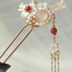 Fashion Hanfu Classical Hair Accessories Tassel Hair Pins For Wedding