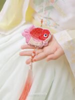 Hanfu Accessories Embroidered Hanfu Sachet Hanfu Messenger Bag - Image 3