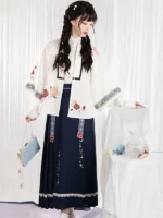 Chinese Traditional Improved Costume Hanfu Inspired Clothing - Image 2