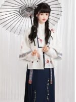 Chinese Traditional Improved Costume Hanfu Inspired Clothing - Image 3