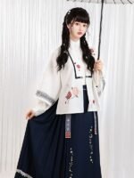 Chinese Traditional Improved Costume Hanfu Inspired Clothing - Image 4
