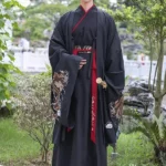 Fashion Hanfu | Chinese Ancient Traditional Black Hanfu Male